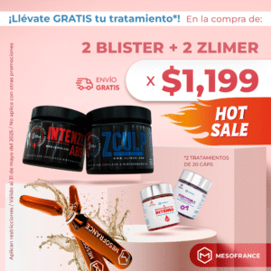 2 BLISTERS + 2 ZLIMER + 2 TRATAMIENTOS por $1,199